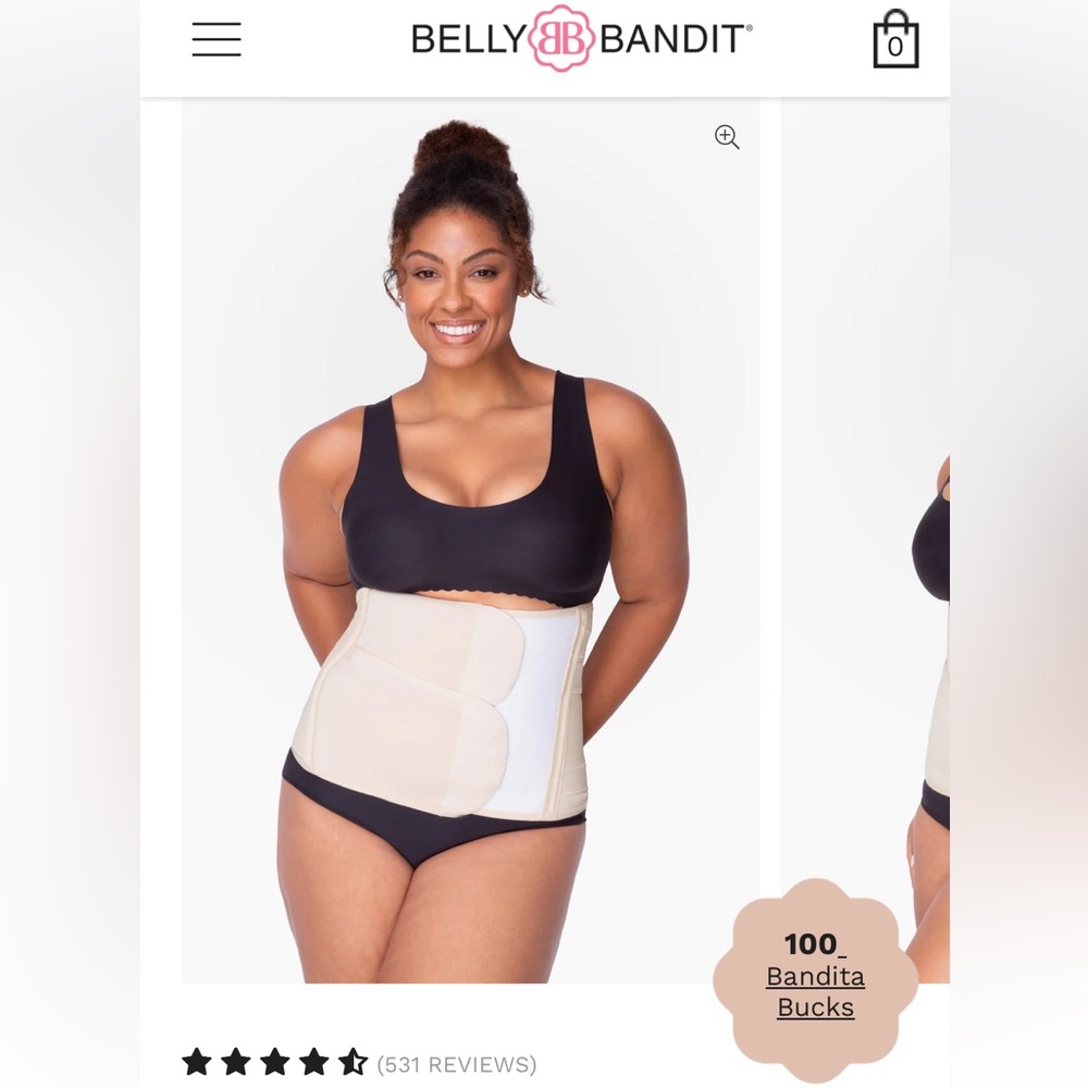 Brand new, never used Belly bandit. Size is too small for me